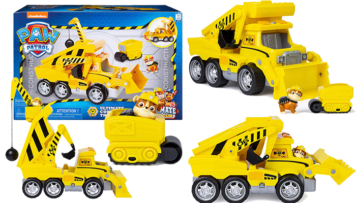 Paw Patrol Rubbles Ultimate Construction Truck