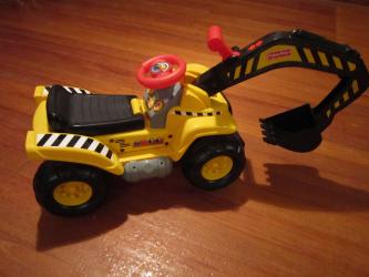 Fisher price big action dig and sale ride