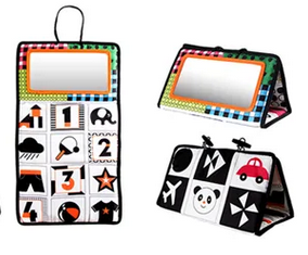 High Contrast Tummy Time Mirror
